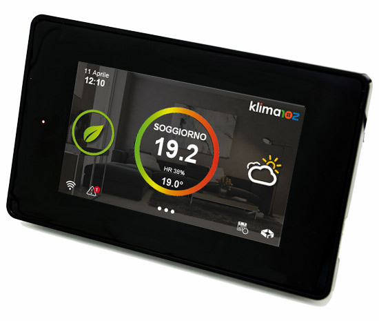 klima Control display touch