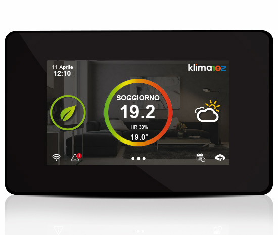 klima Control display touch